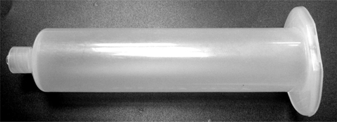 工業用30C. C 白色方形膠筒